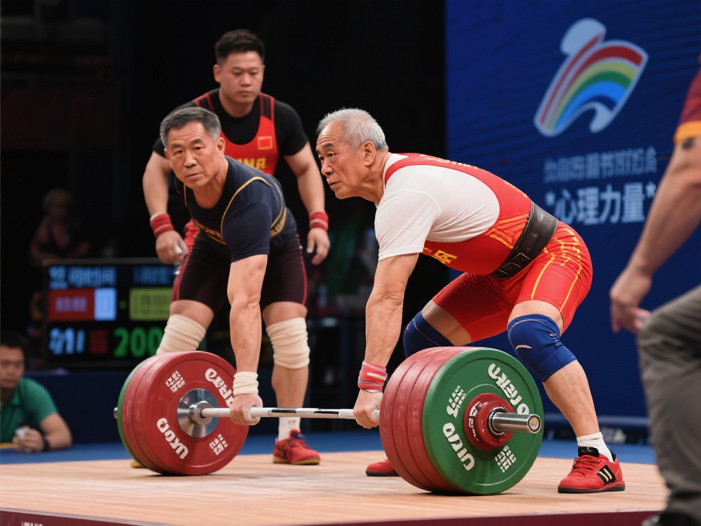 老将的心理优势：举重不仅是力量较量
举