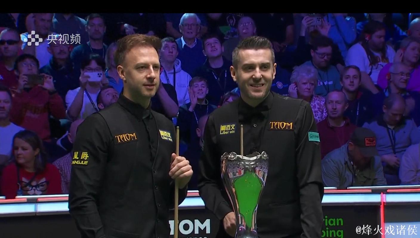 斯诺克英锦赛决赛：特鲁姆普VS塞尔比 1